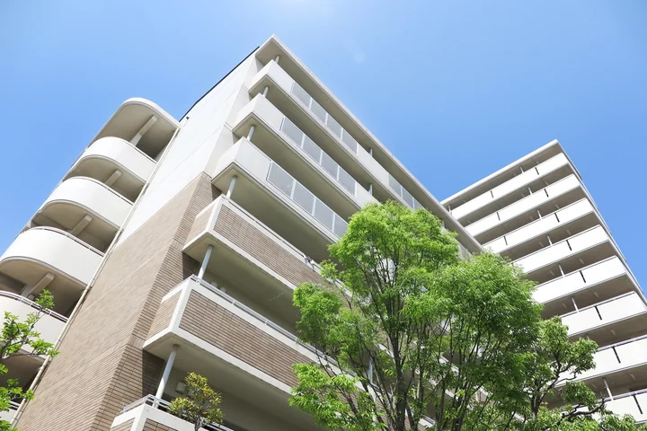 緑に囲まれた賃貸住宅